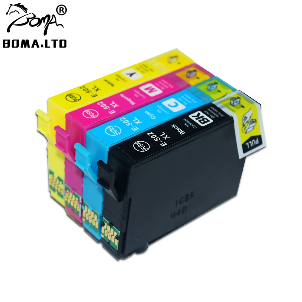 Совместимый чернильный картридж T502 502XL 502 для Epson зеркальное бытовое