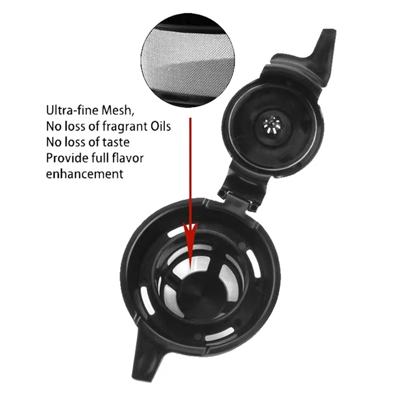 2 Packs Coffee Capsule for Hamilton Beach FlexBrew 49979/2 Way Reusable Refillable Coffee Filter Basket Capsules Cup
2 Packs Coffee Capsule for Hamilton Beach FlexBrew 49979/2 Way Reusable Refillable Coffee Filter Basket Capsules Cup