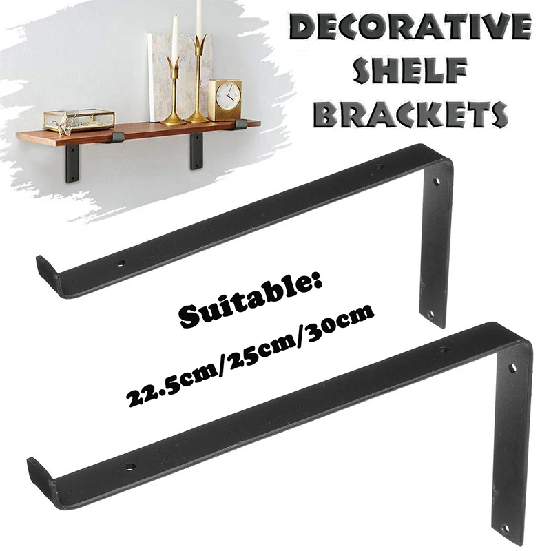 1/2/4 pcs L Shape Rustic Scaffold Board Wall Shelf Brackets Heavy Duty Industrial Shelving Unit Home Storage Angle Rack
1/2/4 pcs L Shape Rustic Scaffold Board Wall Shelf Brackets Heavy Duty Industrial Shelving Unit Home Storage Angle Rack