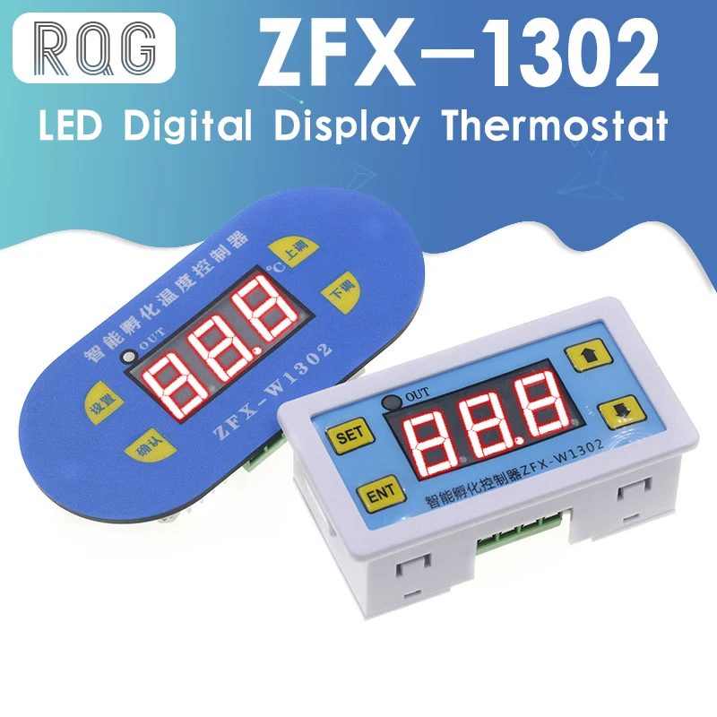 ZFX-1302 LED Micro-computer Digital Display Temperature Controller Thermostat ligent Time Controller
ZFX-1302 LED Micro-computer Digital Display Temperature Controller Thermostat ligent Time Controller