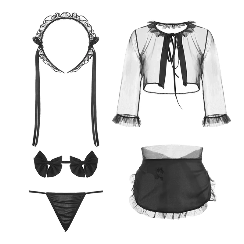 Sexy Underwear Funny Dew Three Points Maid Uniform Temptation Passion Suit Sexy Super Coquettish Clothing Hot Bra Pick
Sexy Underwear Funny Dew Three Points Maid Uniform Temptation Passion Suit Sexy Super Coquettish Clothing Hot Bra Pick