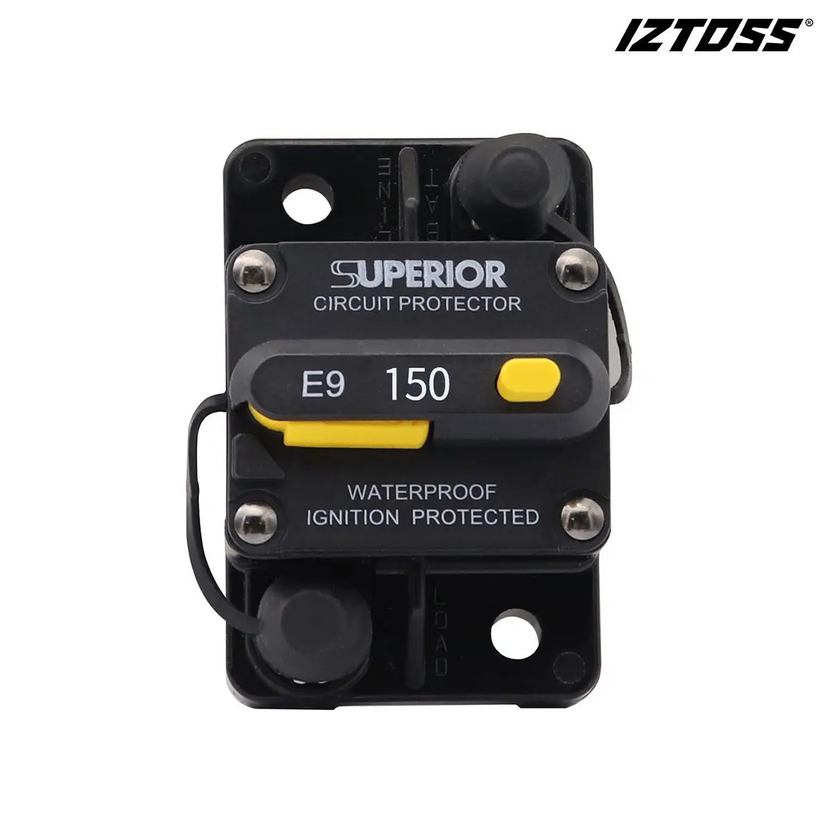 Автомобильный Автоматический выключатель с ручным сбросом 150 А с переключателем переключения, защитой от перегрузки и перегрузки
Автомобильный Автоматический выключатель с ручным сбросом 150 А с переключателем переключения, защитой от перегрузки и перегрузки