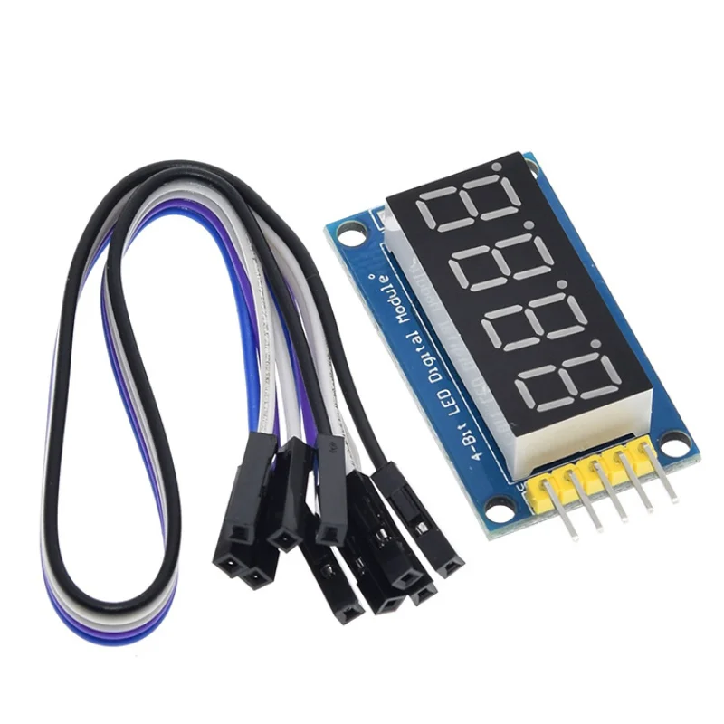 GREAT IT 4-битная цифровая трубка, светодиодный модуль дисплея, четыре последовательных для драйвера Arduino 595 74hc595 
GREAT IT 4-битная цифровая трубка, светодиодный модуль дисплея, четыре последовательных для драйвера Arduino 595 74hc595