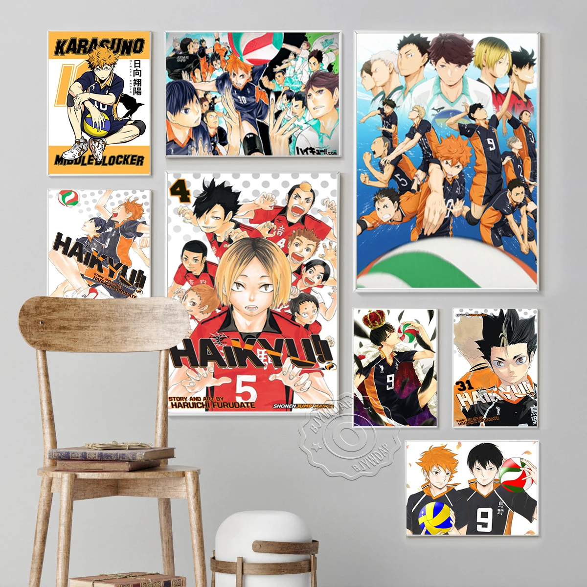 Haikyuu Volleyball Hot Cartoon Manga Poster, Japan Anime Prints Art Canvas Painting, Children Home Room Wall Decor, Kids Gift
Haikyuu Volleyball Hot Cartoon Manga Poster, Japan Anime Prints Art Canvas Painting, Children Home Room Wall Decor, Kids Gift