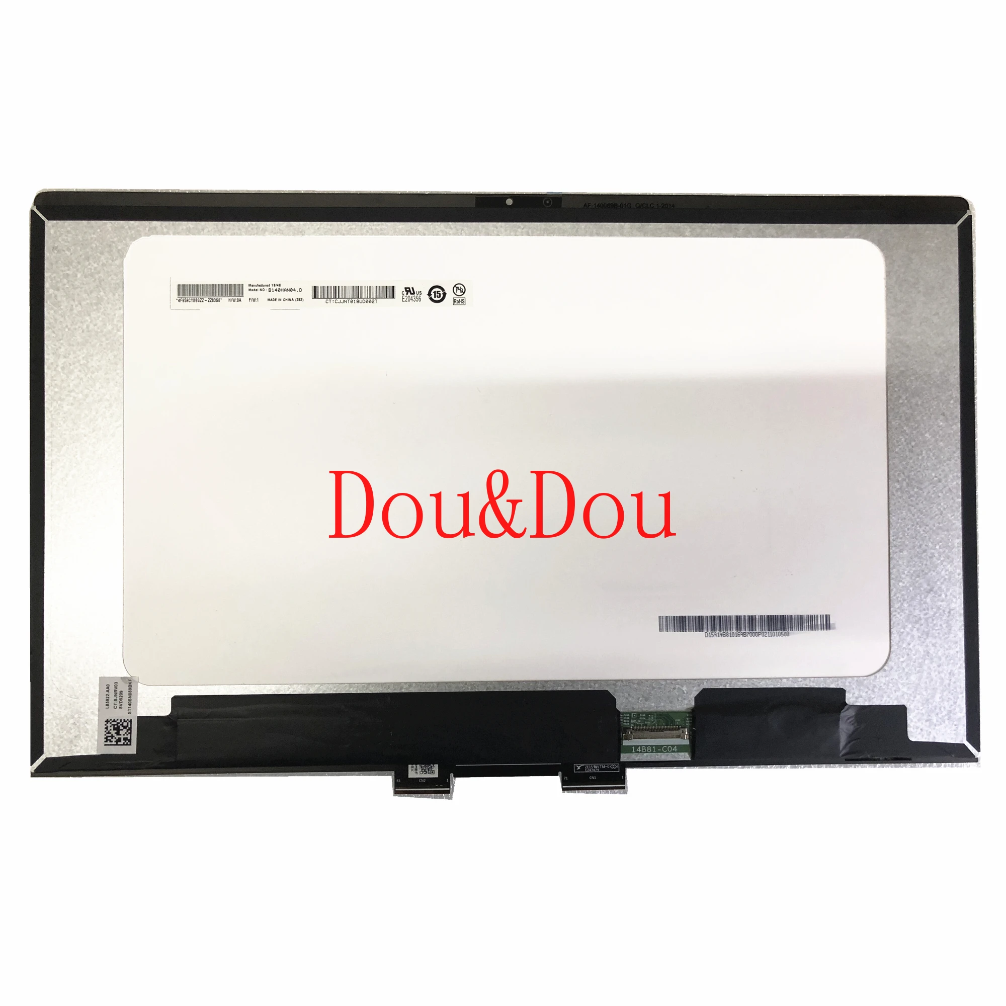 

B140HAN04.D 14.0'' FHD Laptop LCD LED Touch Screen Display Digitizer Assembly for HP 1920*1080 E247479