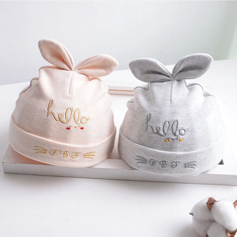 Newborn Hat Cute Rabbit Ear Pure Cotton Beanie Hat Baby Hats for Fashion Baby Boys Girls Warmer Caps Beanie 0-4M Baby
Newborn Hat Cute Rabbit Ear Pure Cotton Beanie Hat Baby Hats for Fashion Baby Boys Girls Warmer Caps Beanie 0-4M Baby