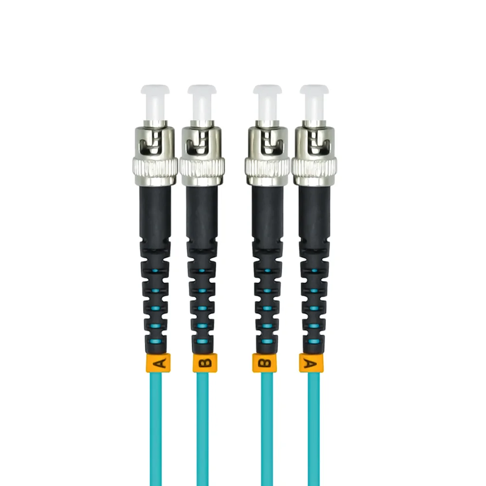 Indoor Armored 40 Meters ST-ST Duplex 10 Gigabit 50/125 Multi-mode Fiber Optical Cable OM3 Aqua 10GB ST to ST Patch Cord Jumper
Indoor Armored 40 Meters ST-ST Duplex 10 Gigabit 50/125 Multi-mode Fiber Optical Cable OM3 Aqua 10GB ST to ST Patch Cord Jumper