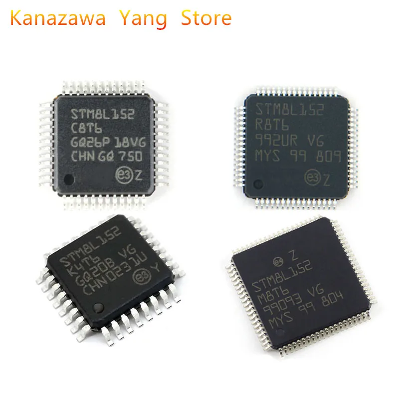 1 шт. 5 шт. STM8L152K4T6 LQFP-32 STM8L152R8T6 LQFP-64 STM8L152M8T6 LQFP-80 STM8L152C8T6 LQFP-48 8-битный микроконтроллер
1 шт. 5 шт. STM8L152K4T6 LQFP-32 STM8L152R8T6 LQFP-64 STM8L152M8T6 LQFP-80 STM8L152C8T6 LQFP-48 8-битный микроконтроллер