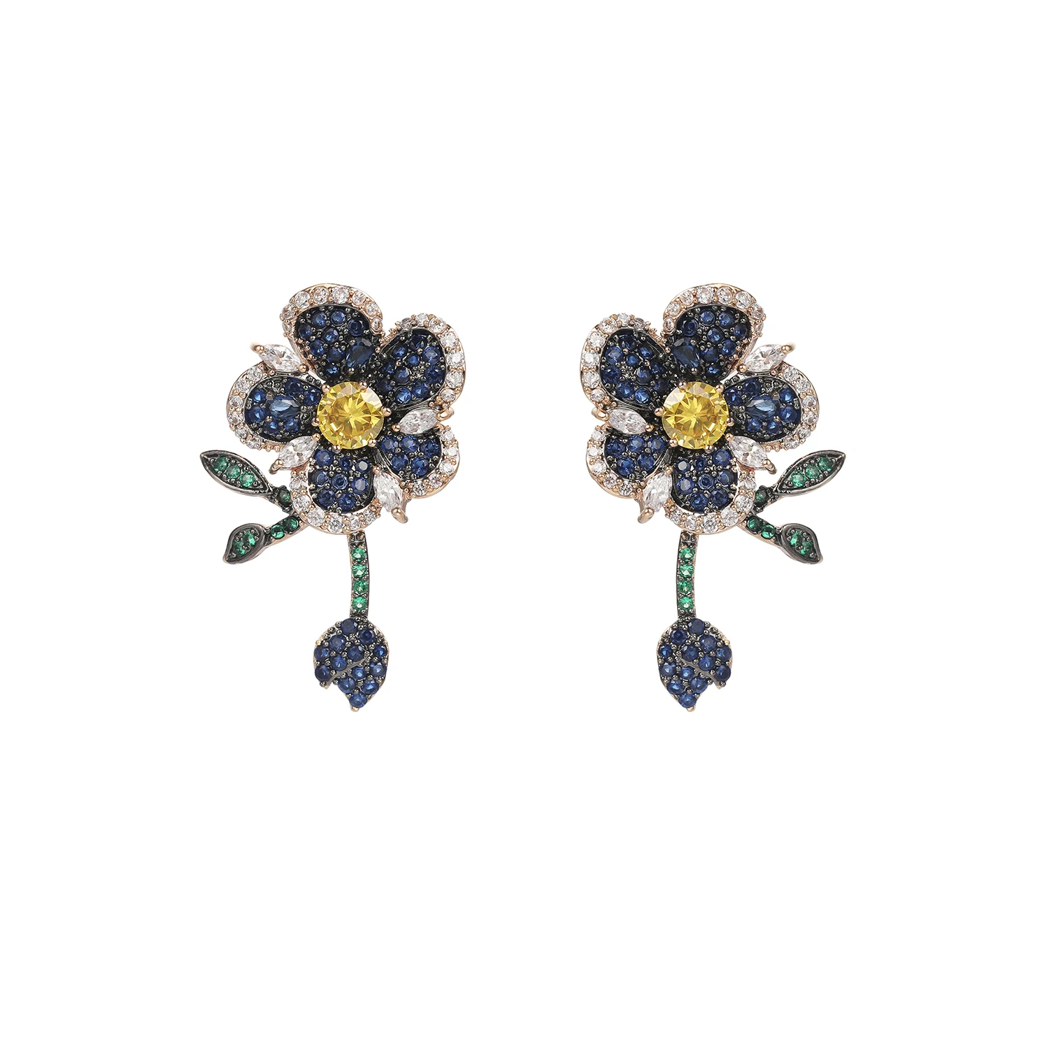 Cubic Zircon CZ Flower Earrings for Wedding, Crystals Earring for Bride, Women Girl Birthday Party Jewelry CE11290
Cubic Zircon CZ Flower Earrings for Wedding, Crystals Earring for Bride, Women Girl Birthday Party Jewelry CE11290