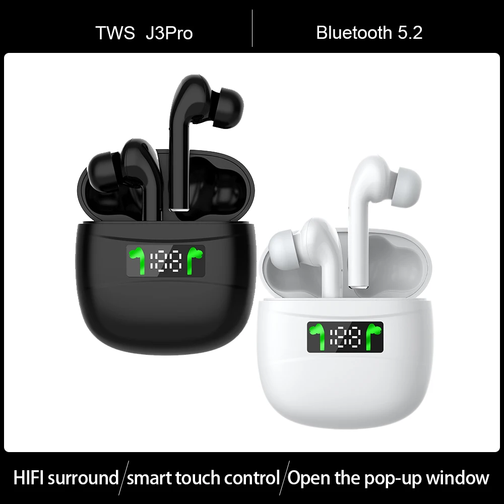 Беспроводные Bluetooth-наушники J3pro HD стерео музыкальные спортивные наушники