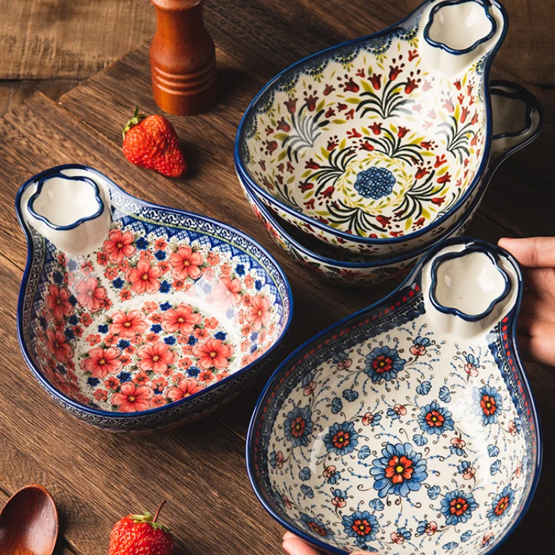 Multi-functional Creative KitchenTableware Western-style Dish Household Creative Ceramic Tableware Divided Dish Salad Fruit Bowl
Multi-functional Creative KitchenTableware Western-style Dish Household Creative Ceramic Tableware Divided Dish Salad Fruit Bowl