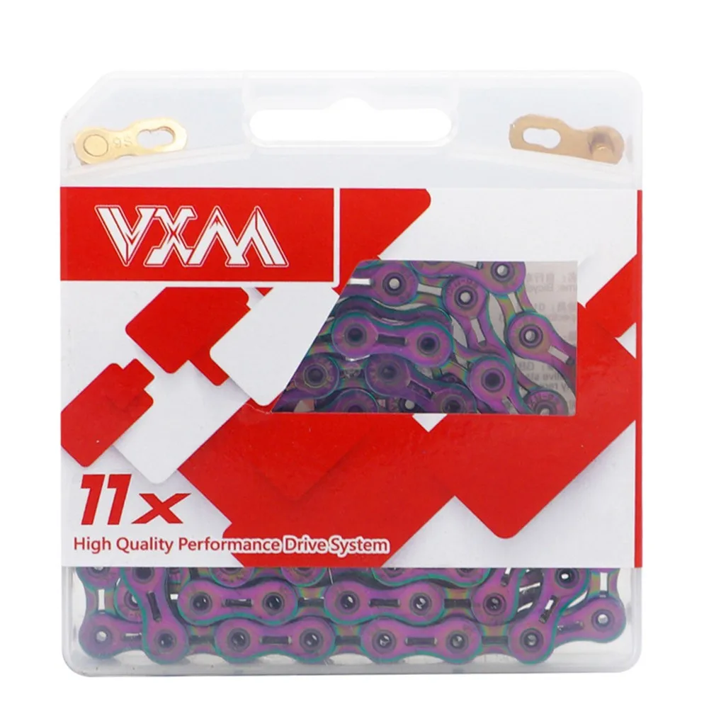 Mountain Bicycle Chain 11/33 Speed MTB Road Bike Hollow Chain 116 Links Colorful Cycling Chains Bicycle Components Spare Parts
Mountain Bicycle Chain 11/33 Speed MTB Road Bike Hollow Chain 116 Links Colorful Cycling Chains Bicycle Components Spare Parts