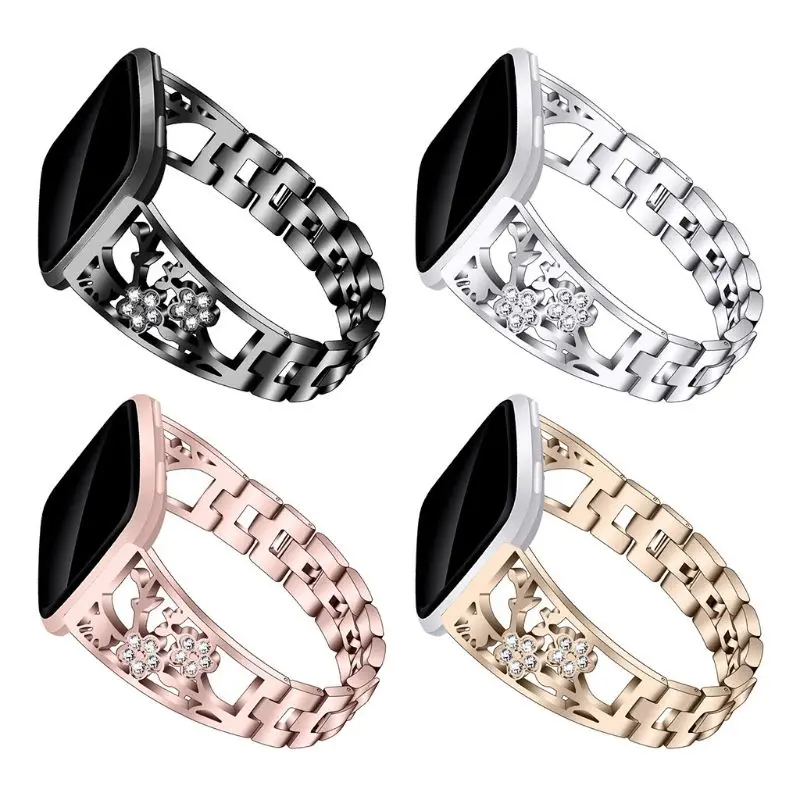 New Metal Strap for fitbit versa/fitbit versa lite Band Women Strap With Pin Screwless Stainless Steel Bracelet Wristbands
New Metal Strap for fitbit versa/fitbit versa lite Band Women Strap With Pin Screwless Stainless Steel Bracelet Wristbands