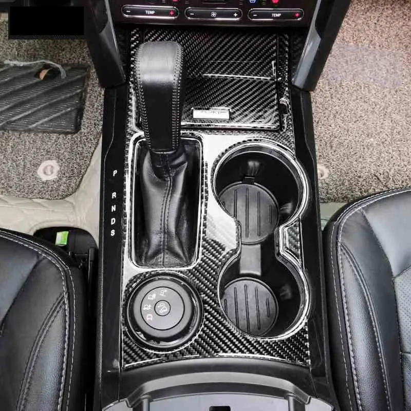 Carbon Fiber Center Console Gear Shift Frame Cover Trim 6pcs For Ford Explorer LHD Car Styling Water Cup Holder Panel Decoration
Carbon Fiber Center Console Gear Shift Frame Cover Trim 6pcs For Ford Explorer LHD Car Styling Water Cup Holder Panel Decoration