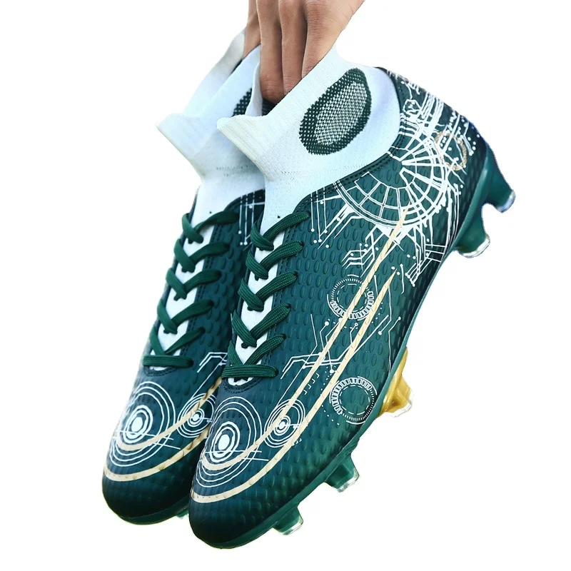 Soccer Shoes Indoor Multi-Color and Non-Slip Training Shoes High-top Sneakers Soft Boy Football Shoes In Turf soccer Shoes
Soccer Shoes Indoor Multi-Color and Non-Slip Training Shoes High-top Sneakers Soft Boy Football Shoes In Turf soccer Shoes