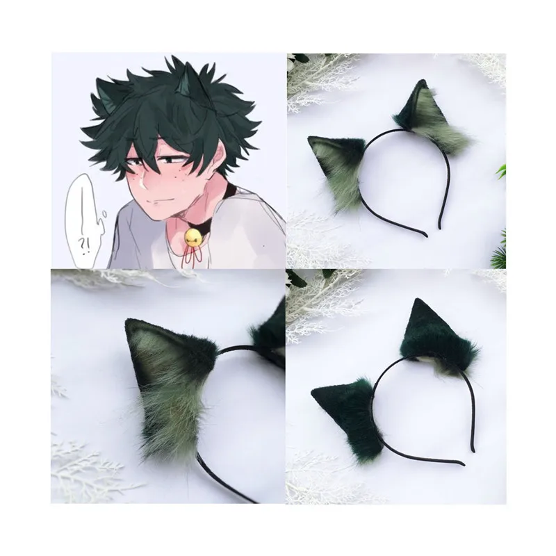 Обруч для волос My Hero Academia ручной работы с зелеными ушками для Аниме Лолита косплей аксессуары для костюма
Обруч для волос My Hero Academia ручной работы с зелеными ушками для Аниме Лолита косплей аксессуары для костюма