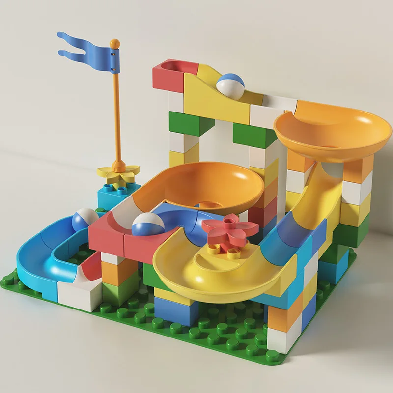 86 344pcs Marble Race Run Big Block Compatible Building Blocks Funnel Slide Blocks DIY Big Bricks Toys For Children gift
86 344pcs Marble Race Run Big Block Compatible Building Blocks Funnel Slide Blocks DIY Big Bricks Toys For Children gift