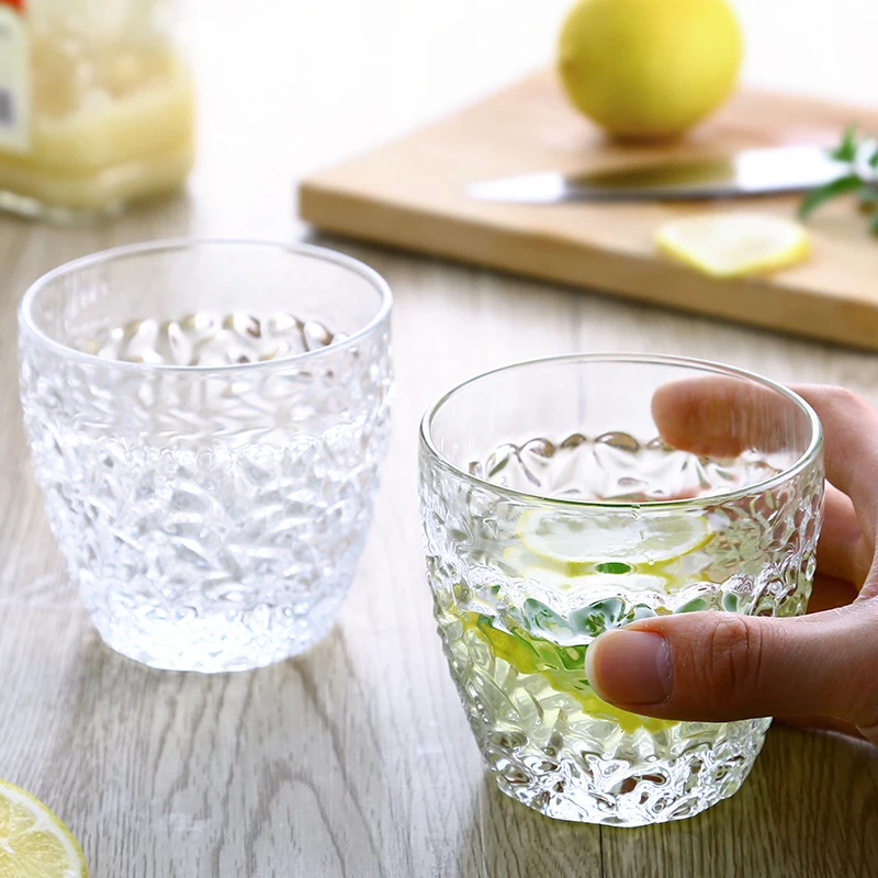 6pcs Creative Transparent Glass Cup Household Water Cup Fashion Pattern Tea Cup Juice Cup Drink Wine Cup Set
6pcs Creative Transparent Glass Cup Household Water Cup Fashion Pattern Tea Cup Juice Cup Drink Wine Cup Set