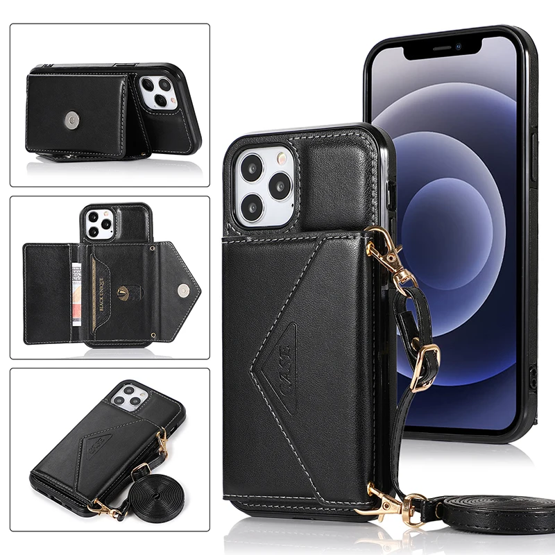 Wallet Phone Case For iPhone 12 Pro 11 Pro X XS MAX XR 6 6s 7 8 Plus SE Mobile Phones Protection Cover Case Magnet Phone Wallet
Wallet Phone Case For iPhone 12 Pro 11 Pro X XS MAX XR 6 6s 7 8 Plus SE Mobile Phones Protection Cover Case Magnet Phone Wallet