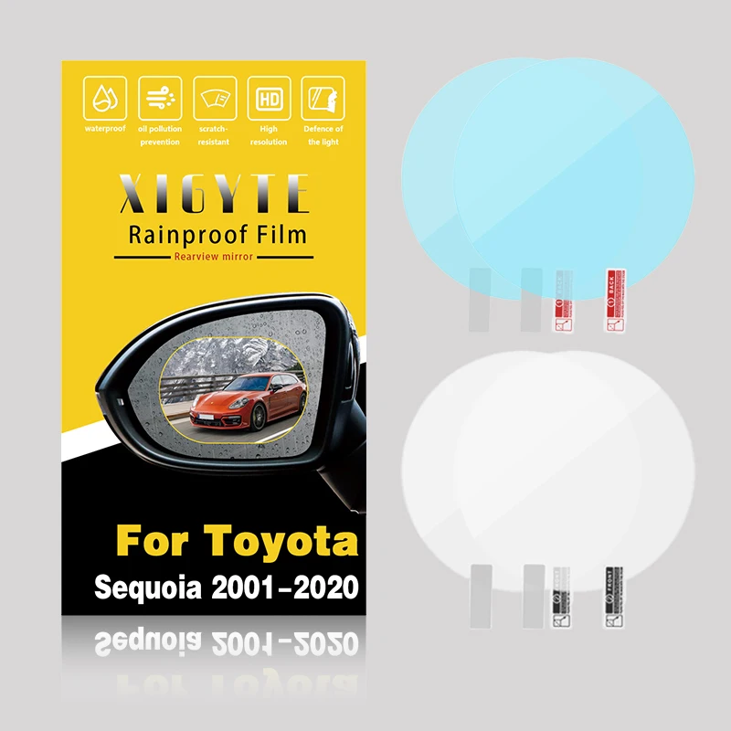 XIGYTE For Toyota Sequoia 2001-2020 Anti Fog Car Sticker Mirror Window Clear Film Rearview Mirror Protective Film Waterproof
XIGYTE For Toyota Sequoia 2001-2020 Anti Fog Car Sticker Mirror Window Clear Film Rearview Mirror Protective Film Waterproof