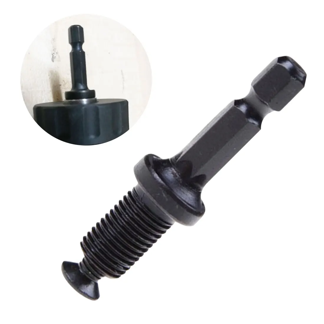 1/4" Hex Shank Drill Bit Accessory Drill Chuck Adapter For Drill Chuck External Thread Screw 6mm 10mm 13mm 3/8" -24UNF Adapter
1/4" Hex Shank Drill Bit Accessory Drill Chuck Adapter For Drill Chuck External Thread Screw 6mm 10mm 13mm 3/8" -24UNF Adapter