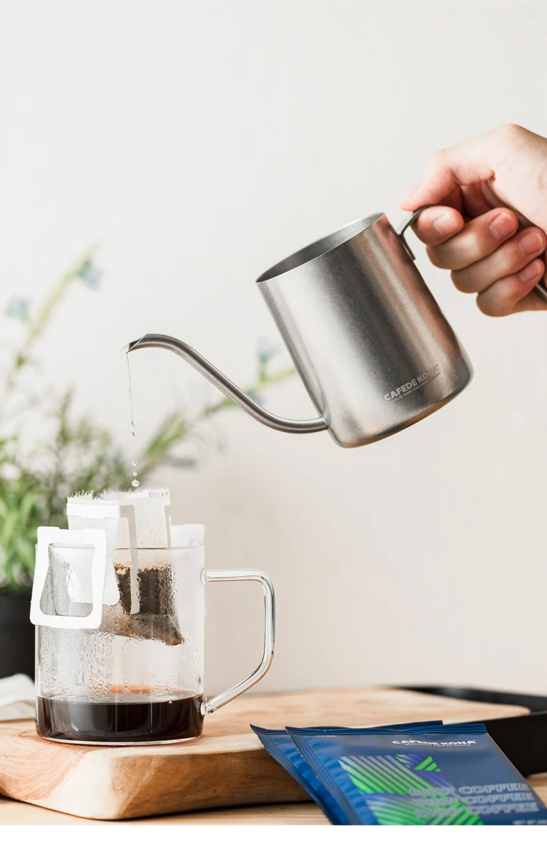 Thin Mouth Coffee Pots Espresso Long Spout Kitchen Gooseneck Vintage Drip Coffee Pots Hanging Ear Bule De Cafe Coffeeware DG50CP
Thin Mouth Coffee Pots Espresso Long Spout Kitchen Gooseneck Vintage Drip Coffee Pots Hanging Ear Bule De Cafe Coffeeware DG50CP