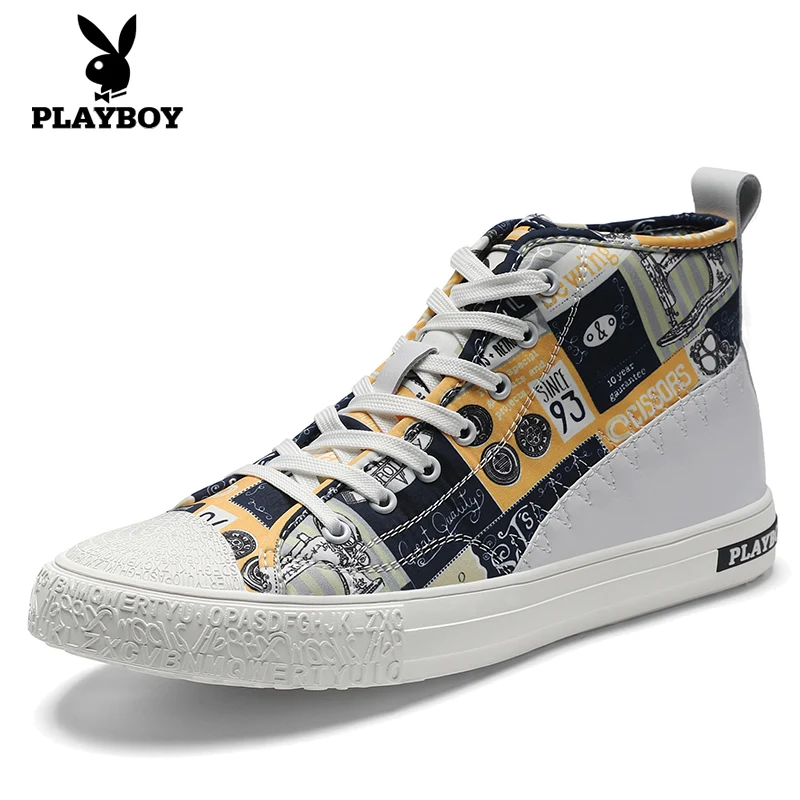PLAYBOY New Men Casual Shoes Lace up Men's Shoes Lightweight Comfortable Breathable Walking Sneakers Tenis Zapatos PL821019
PLAYBOY New Men Casual Shoes Lace up Men's Shoes Lightweight Comfortable Breathable Walking Sneakers Tenis Zapatos PL821019