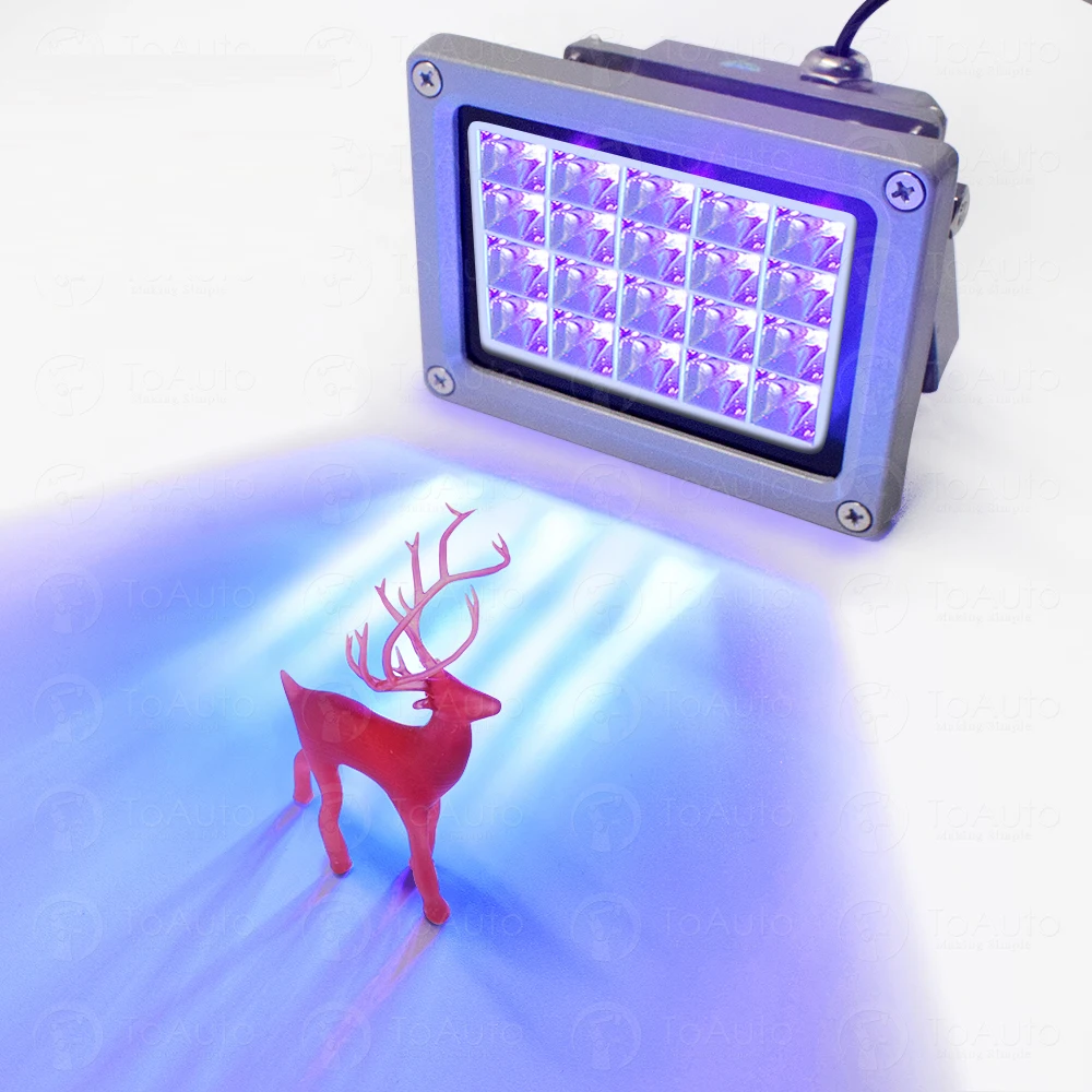 UV Resin Curing Light 405nm LED UV Light for SLA 3D Printer/DLP 3D Printer
UV Resin Curing Light 405nm LED UV Light for SLA 3D Printer/DLP 3D Printer