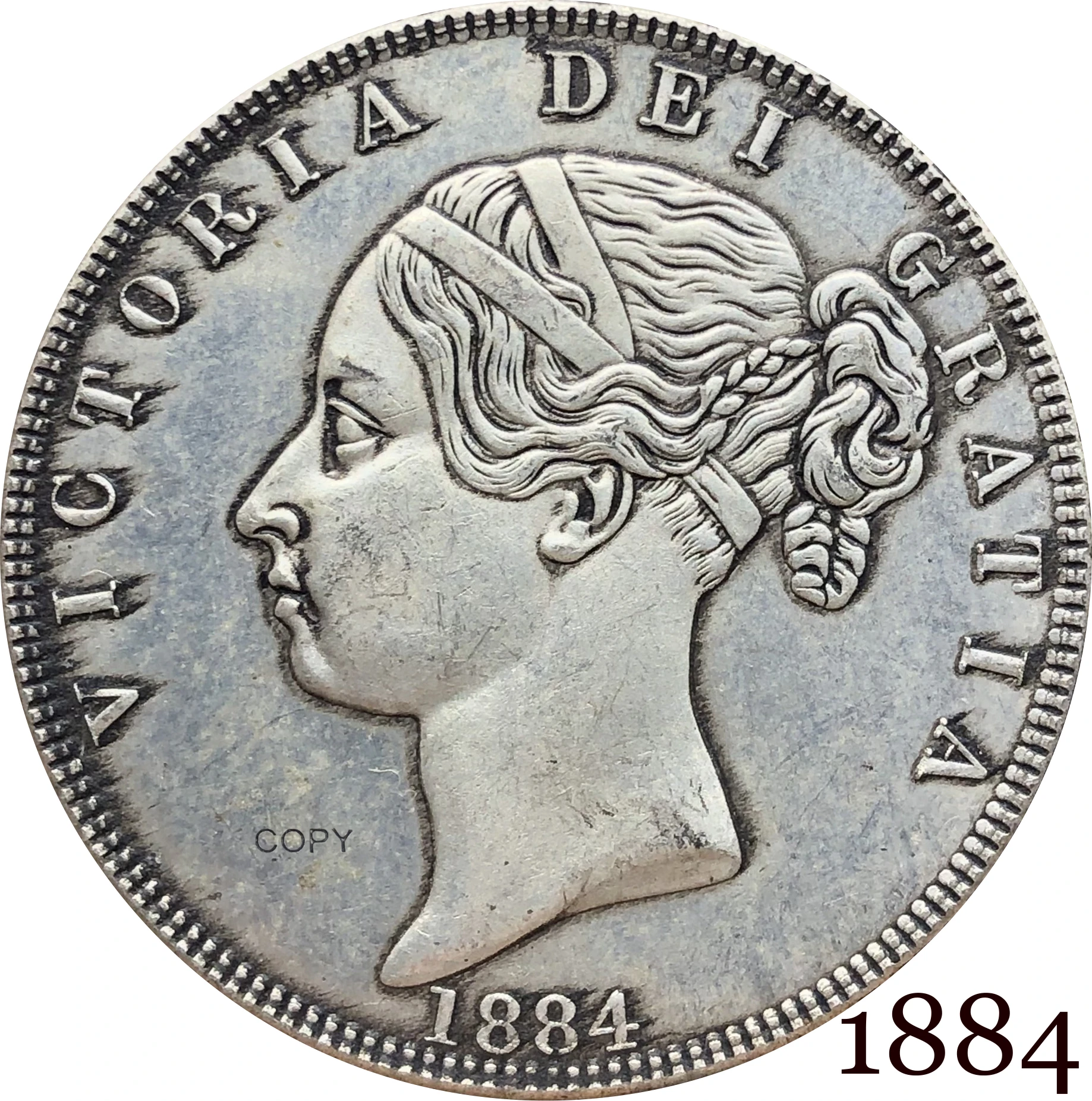 Британская Корона 1884 король Джордж VI английский Лондон Серебряная королевская Мятная семья покрытые серебряными копиями монеты 
Британская Корона 1884 король Джордж VI английский Лондон Серебряная королевская Мятная семья покрытые серебряными копиями монеты