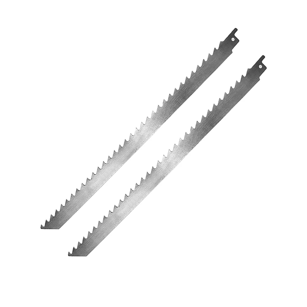2 Pcs Jig Saw Blades Reciprocating Cutting Tools Parts For Ice Frozen Meat Plastic Cutting Woodworking Tools Accessories
2 Pcs Jig Saw Blades Reciprocating Cutting Tools Parts For Ice Frozen Meat Plastic Cutting Woodworking Tools Accessories