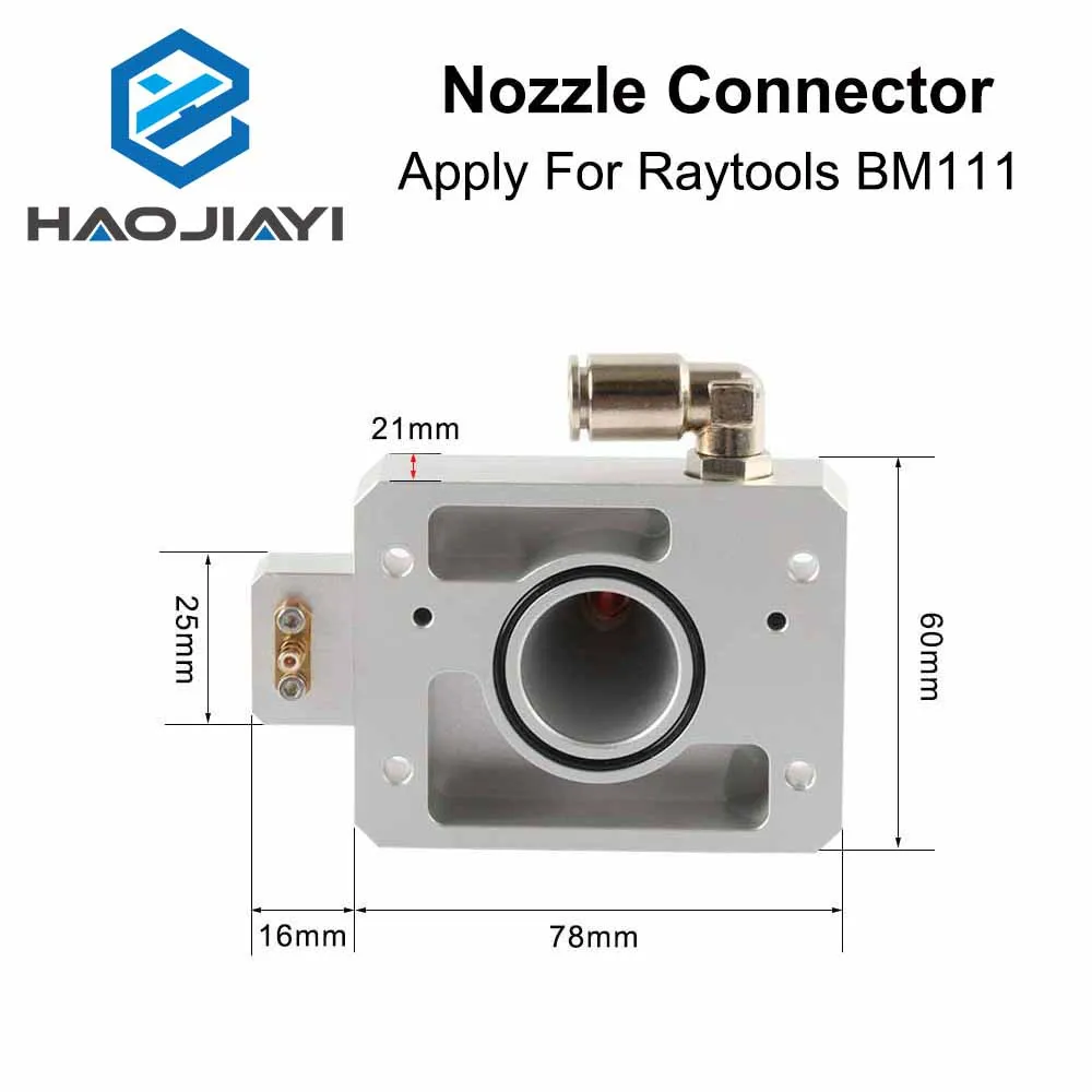 Соединитель сопла HAOJIAYI для лазерной головки Raytools BM111 для волоконно-лазерной машины для резки нм
Соединитель сопла HAOJIAYI для лазерной головки Raytools BM111 для волоконно-лазерной машины для резки нм