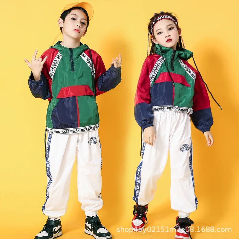 2021 New Fashion Children's Hip Hop Suit Performance Clothes Jazz Boy Dance Clothes Girls Outfits Streetwear Spring Coat+Pants
2021 New Fashion Children's Hip Hop Suit Performance Clothes Jazz Boy Dance Clothes Girls Outfits Streetwear Spring Coat+Pants