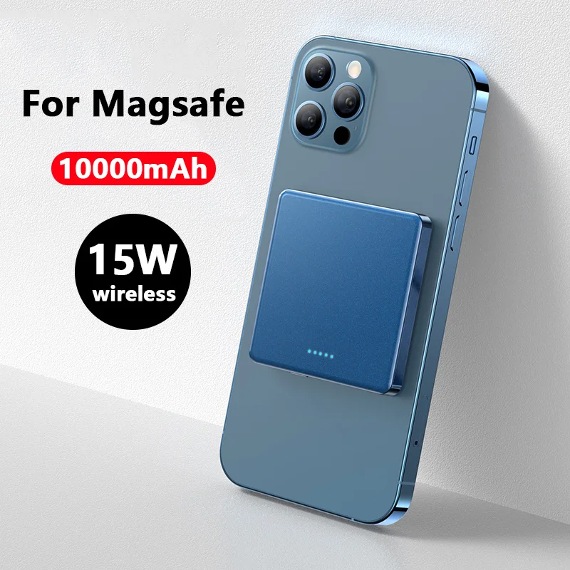 10000 мАч 2021 Новый магнитный беспроводной внешний аккумулятор для Magsafe внешний аккумулятор мобильный телефон зарядное устройство для iphone 12 pro ...
10000 мАч 2021 Новый магнитный беспроводной внешний аккумулятор для Magsafe внешний аккумулятор мобильный телефон зарядное устройство для iphone 12 pro ...