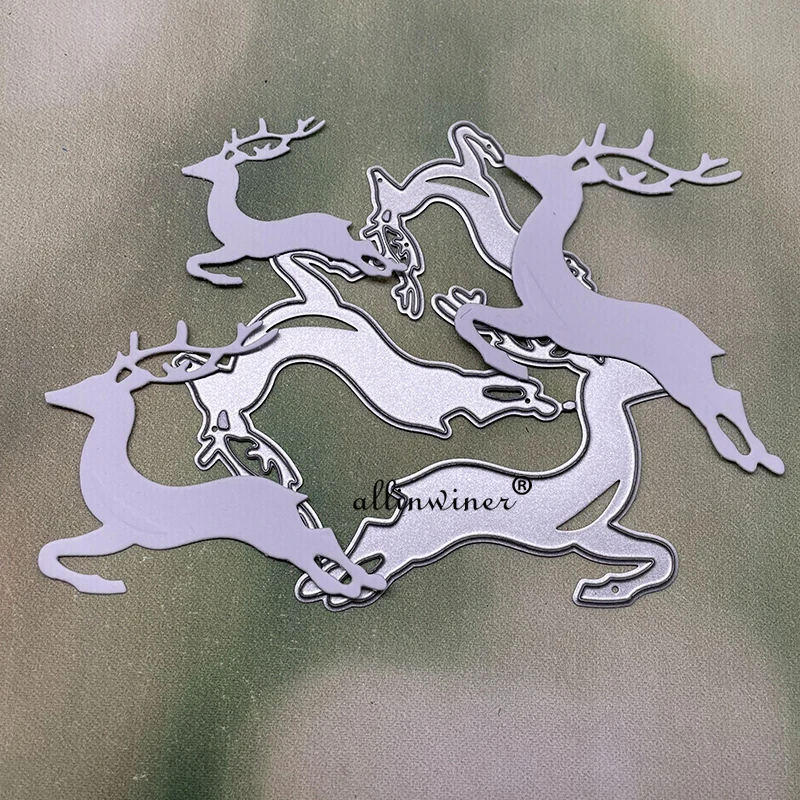 Three fawns Metal Cutting Dies Stencils Die Cut for DIY Scrapbooking Album Paper Card Embossing
Three fawns Metal Cutting Dies Stencils Die Cut for DIY Scrapbooking Album Paper Card Embossing