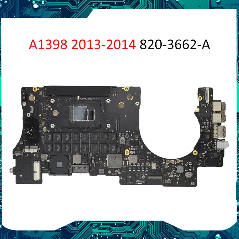 Материнская плата 661 00676 для Macbook Pro A1398 15 дюймов поздняя 2013 2014 16 ГБ 820 3662
