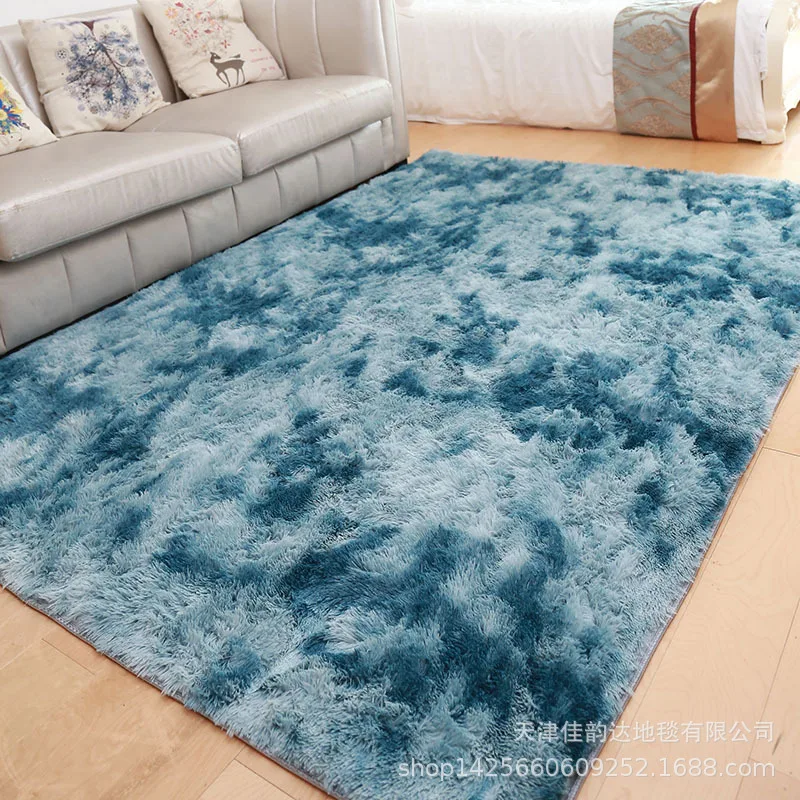 Tie-dye carpet variegated gradient ins wind carpet plush bedside blanket bedroom living room rectangular floor mat
Tie-dye carpet variegated gradient ins wind carpet plush bedside blanket bedroom living room rectangular floor mat