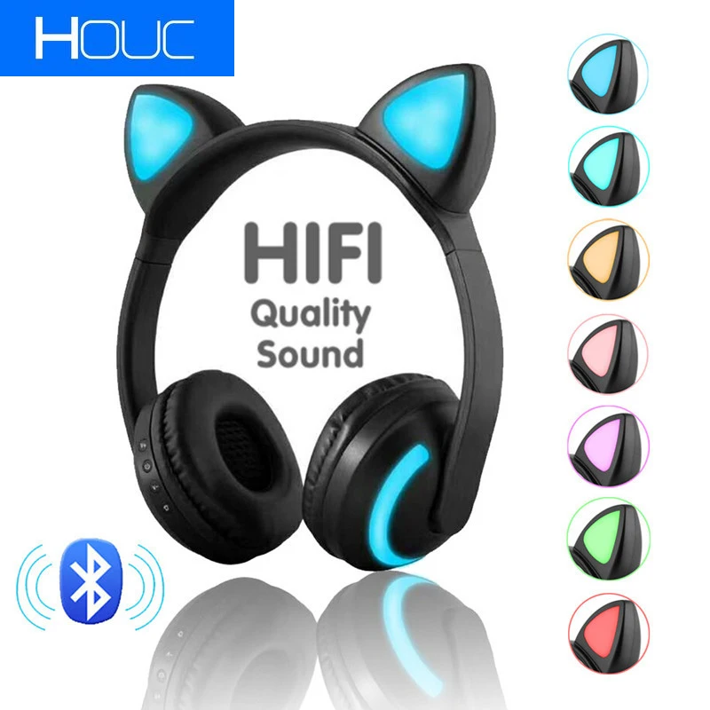 Новинка Bluetooth стереонаушники с кошачьими ушками мигающие светящиеся наушники с кошачьими ушками игровая гарнитура наушники 7 цветов светил...
Новинка Bluetooth стереонаушники с кошачьими ушками мигающие светящиеся наушники с кошачьими ушками игровая гарнитура наушники 7 цветов светил...