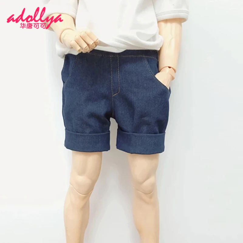 Одежда для кукол Adollya 1/3 1/4 1/6 BJD синие джинсовые шорты игрушки ручной работы