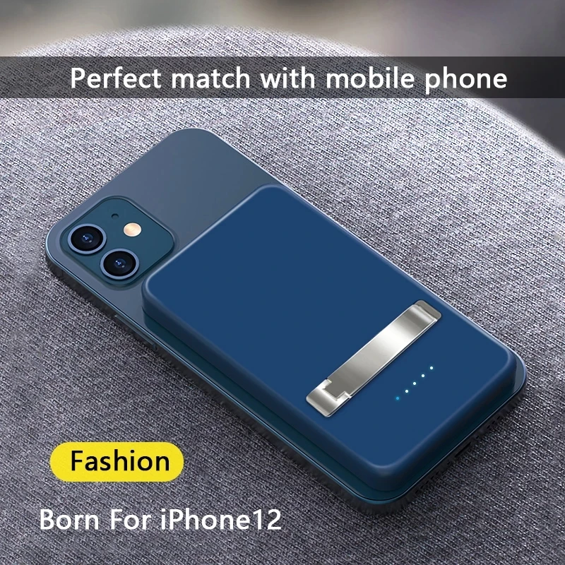 2022 5000mAh New Magnetic Wireless Power Bank Mobile Phone Charger For iphone 13 12 13Pro 12Pro Max External Charging Auxiliary
2022 5000mAh New Magnetic Wireless Power Bank Mobile Phone Charger For iphone 13 12 13Pro 12Pro Max External Charging Auxiliary