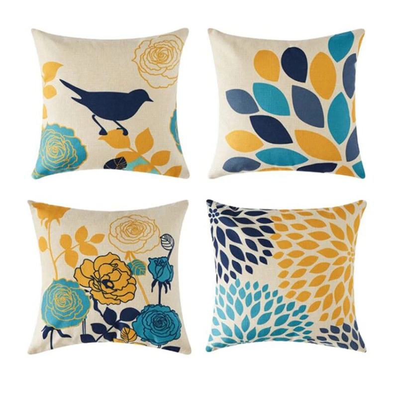 Bird Cushion Cover Linen Pillows Flower Printed Pillow Cover Christmas Decorations for Home Decor Pillow Case Cojines 45x45
Bird Cushion Cover Linen Pillows Flower Printed Pillow Cover Christmas Decorations for Home Decor Pillow Case Cojines 45x45