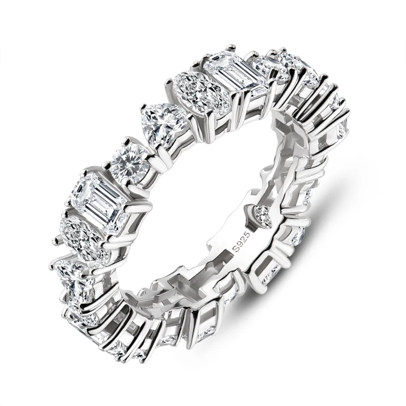 Кольцо женское из серебра 925 пробы, составное 
Кольцо женское из серебра 925 пробы, составное