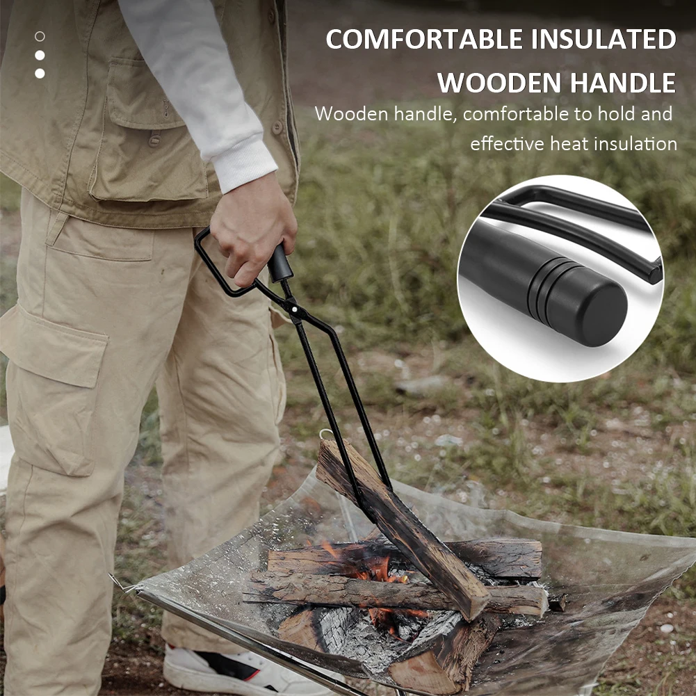 Stainless Steel Charcoal Fire Tongs Shears Outdoor Camping Bonfire BBQ Firewood Clip Tool Stove Fire Charcoal Tongs Clamp
Stainless Steel Charcoal Fire Tongs Shears Outdoor Camping Bonfire BBQ Firewood Clip Tool Stove Fire Charcoal Tongs Clamp