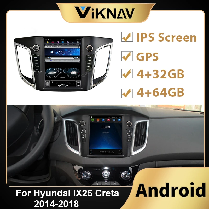 vertical screen stereo Android 10.4 inch car radio GPS navigation for-Hyundai IX25 Creta 2014-2018 DVD player
vertical screen stereo Android 10.4 inch car radio GPS navigation for-Hyundai IX25 Creta 2014-2018 DVD player