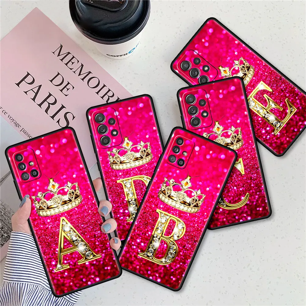 Soft Case For Samsung A51 A12 A21s A71 Tpu Phone Cove for Galaxy A31 A52 A32 A72 A11 A41 A01 A02 A91 Funda Pink Diamonds Letter
Soft Case For Samsung A51 A12 A21s A71 Tpu Phone Cove for Galaxy A31 A52 A32 A72 A11 A41 A01 A02 A91 Funda Pink Diamonds Letter