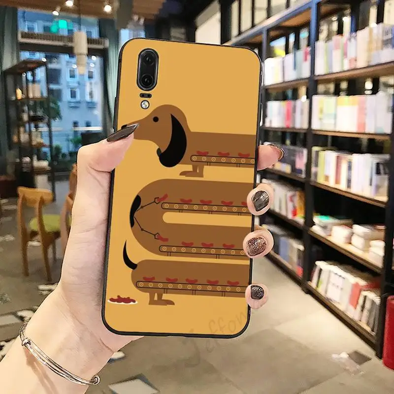 Cartoon Dachshund Sausage Dog Phone Case For Huawei honor Mate P 10 20 30 40 Pro 10i 9 10 20 8 x Lite
Cartoon Dachshund Sausage Dog Phone Case For Huawei honor Mate P 10 20 30 40 Pro 10i 9 10 20 8 x Lite