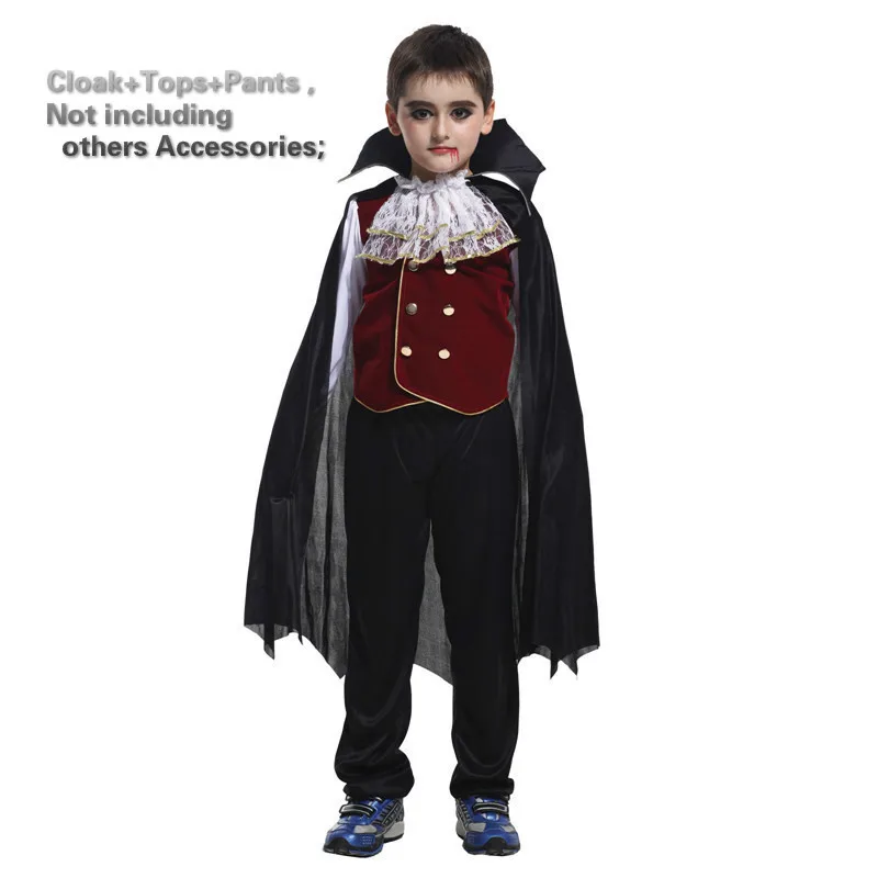 Halloween Costume for Kids Vampire Girls Boys Costumes Vampire Queen Prince Cosplay Party Fancy Dress Carnival Girl Child 
Halloween Costume for Kids Vampire Girls Boys Costumes Vampire Queen Prince Cosplay Party Fancy Dress Carnival Girl Child