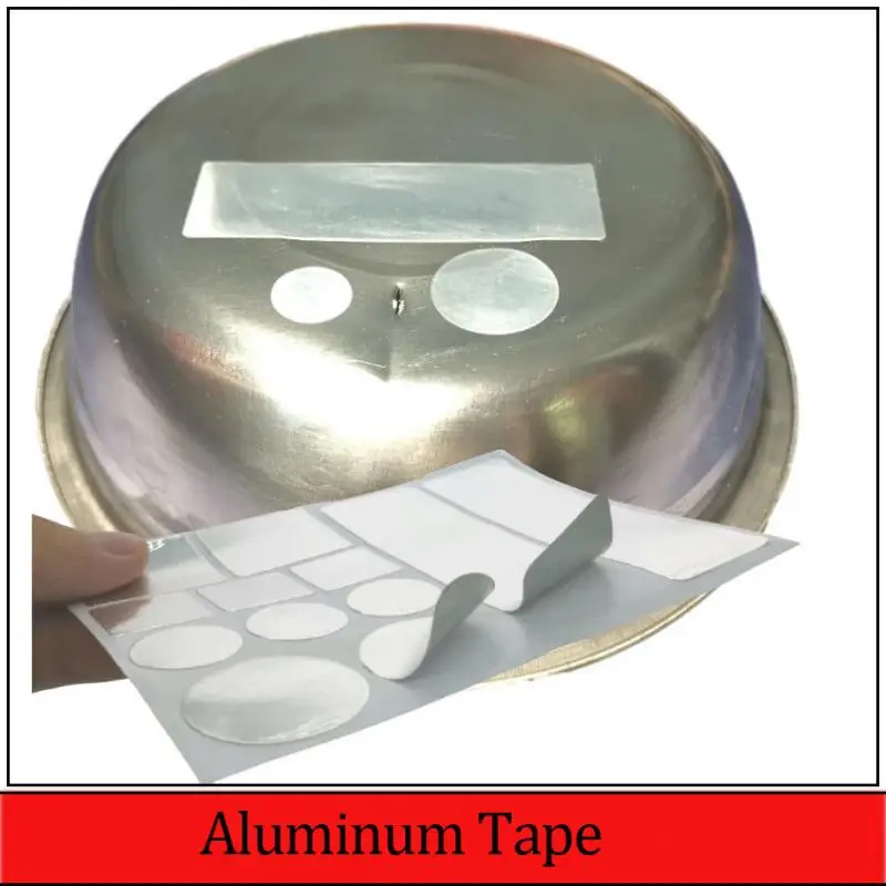 1/2/3set Aluminum Foil Self Adhesive Tape Metal Fix Stainless Steel Pot Waterproof High Temperature Sealing Tape Cleanable Home
1/2/3set Aluminum Foil Self Adhesive Tape Metal Fix Stainless Steel Pot Waterproof High Temperature Sealing Tape Cleanable Home