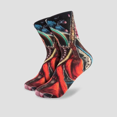 Носки мужские модные тонкие спортивные весна-осень с 3D принтом нишевые уличные баскетбольные носки с принтом 
Носки мужские модные тонкие спортивные весна-осень с 3D принтом нишевые уличные баскетбольные носки с принтом