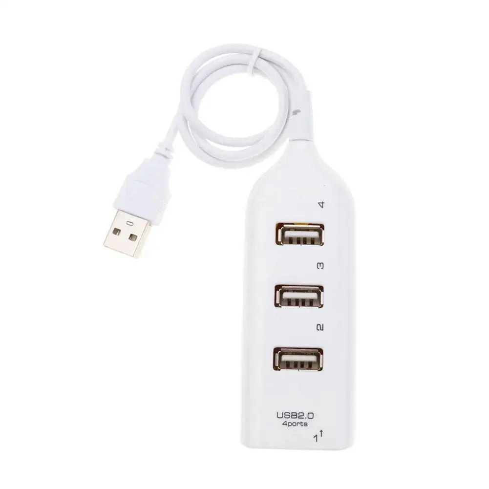 1Pcs Hi-Speed USB Hub Mini USB 2.0 4-Port Splitter Receiver Laptop Hub Adapter Computer Peripherals For PC Accessories Note A0D4
1Pcs Hi-Speed USB Hub Mini USB 2.0 4-Port Splitter Receiver Laptop Hub Adapter Computer Peripherals For PC Accessories Note A0D4