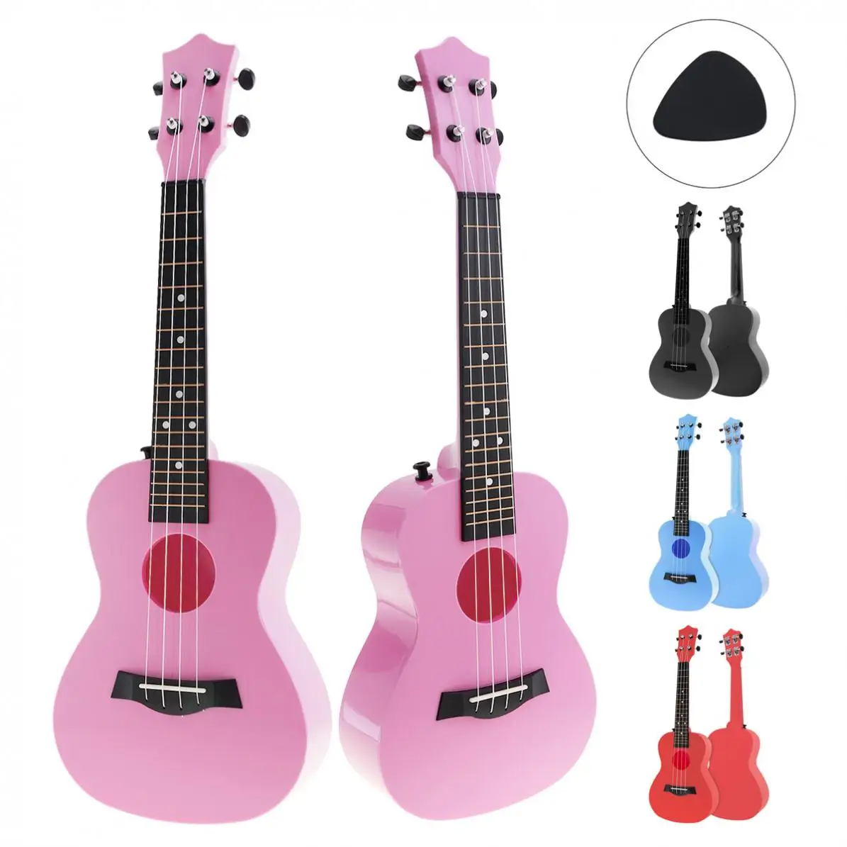 23 Inch Concert Colorful Acoustic Ukulele Uke 4 Strings Hawaii Guitar Guitarra Instrument for Kids and Music Beginner
23 Inch Concert Colorful Acoustic Ukulele Uke 4 Strings Hawaii Guitar Guitarra Instrument for Kids and Music Beginner